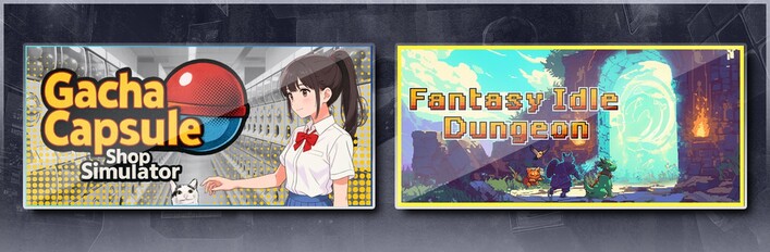Gacha Capsule Shop Simulator - Akihabara & Fantasy Idle Dungeon