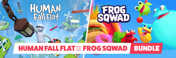 Human Fall Flat x Frog Sqwad 🐸