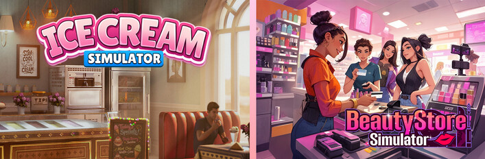 Ice Cream in Beauty Store
