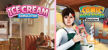 ice Cream in Comic Book Store