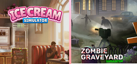 Ice Cream x Zombie Graveyard Simulator