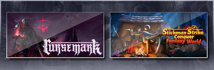 Cursemark & Stickman Strikes: Conquer Fantasy World