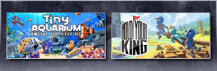 Tiny Aquarium: Social Fishkeeping & Hold Your King