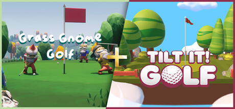 Tilt It! Golf + Grass Gnome Golf
