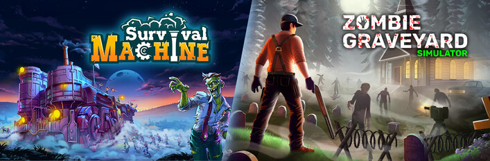 Survival Machine and Zombie Graveyard Simulator