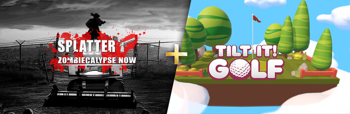 Tilt It! Golf + Splatter - Zombiecalypse