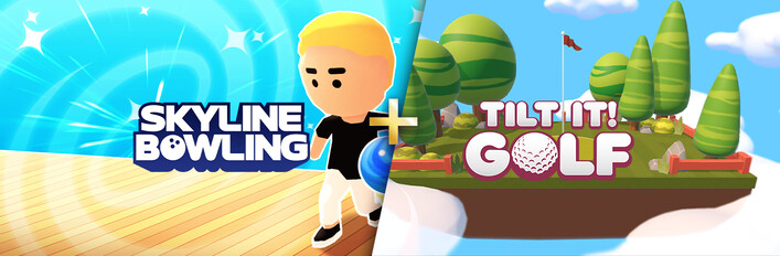 Tilt It! Golf + Skyline Bowling