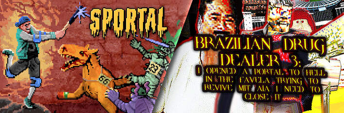 BRAZILIAN DRUG DEALER 3 x SPORTAL