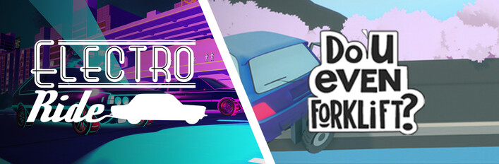 Do You even Forklift? + Electro Ride: The Neon Racing