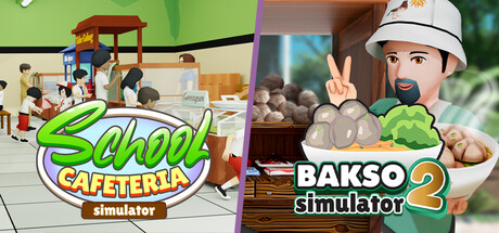 Bakso Simulator 2 x School Cafeteria Simulator