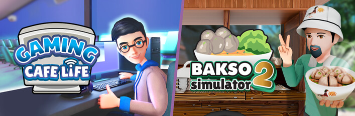 Bakso Simulator 2 x Gaming Cafe Life