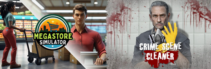 Crime Scene Cleaner & Megastore Simulator