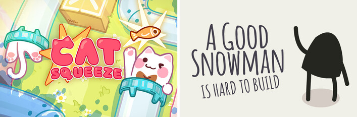 🐱Cat Squeeze x ⛄️A Good Snowman