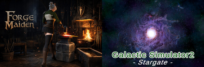 Forge Maiden & Galactic Simulator 2