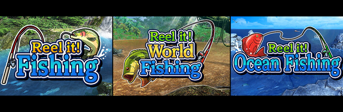 Reel It! Fishing + Ocean Fishing + World Fishing Bundle