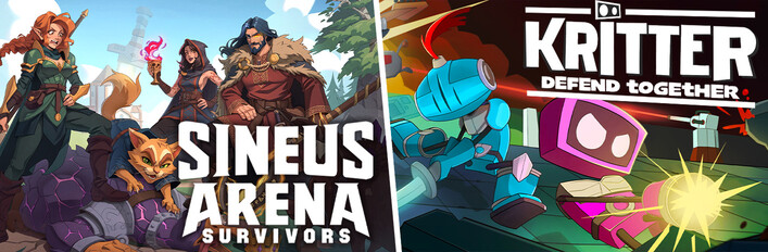 Sineus Arena Survivors X Kritter: Defend Together