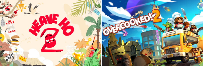 Heave Ho 2 x Overcooked 2