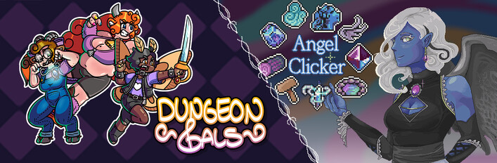 Dungeon Gals x Angel Clicker