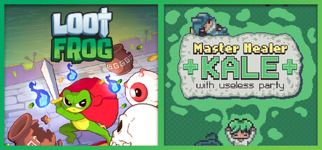 Loot Frog + Master Healer Kale with useless party