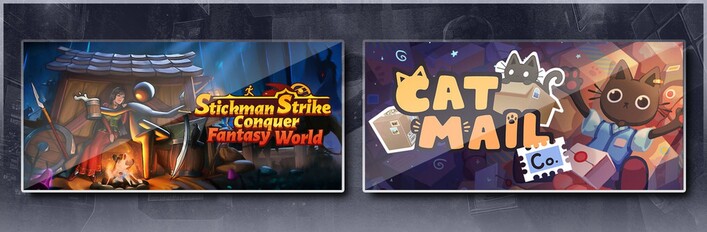 Stickman Strikes: Conquer Fantasy World & Cat Mail Co.