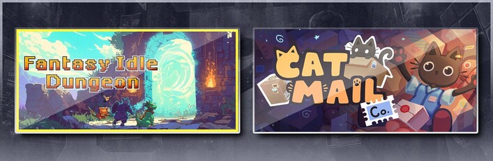 Fantasy Idle Dungeon & Cat Mail Co.