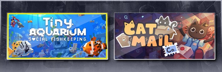 Tiny Aquarium: Social Fishkeeping & Cat Mail Co.