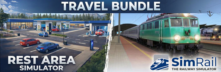 SimRail and Rest Area Simulator