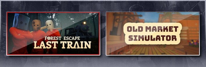 Forest Escape: Last Train & Old Market Simulator