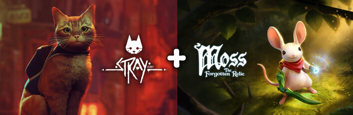 Stray + Moss: The Forgotten Relic