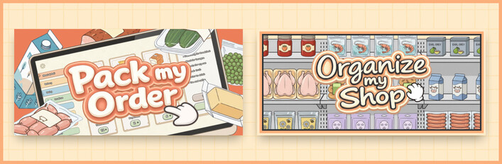 Pack my Order x Organize my Shop