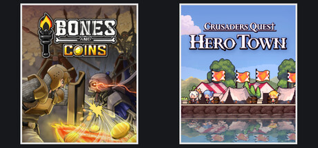 Bones and Coins + Crusaders Quest : Hero Town
