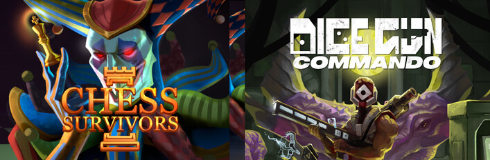 Survivors with Chess and Dice Guns