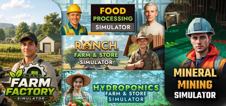 Farm Factory x Mineral Mining x Food Processing x Ranch Farm x Hydroponics