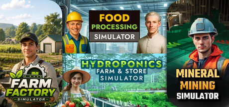 Farm Factory x Mineral Mining x Food Processing x Hydroponics