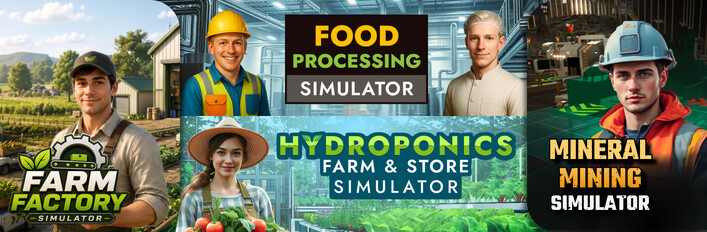 Farm Factory x Mineral Mining x Food Processing x Hydroponics