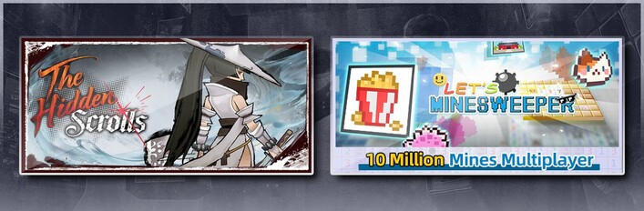 The Hidden Scrolls & Let's Minesweeper