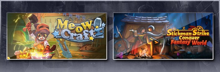 MeowCraft & Stickman Strikes: Conquer Fantasy World