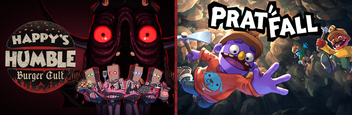 Happy's Humble Burger Cult + Pratfall