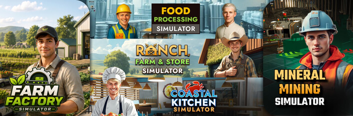Farm Factory x Mineral Mining x Food Processing x Ranch Farm x Coastal Kitchen
