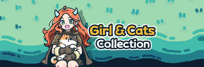 Girl & Cats Collection