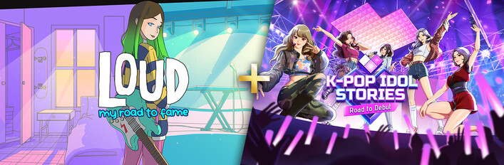 K-pop Idol Stories: Road to Debut + LOUD: My Road to Fame