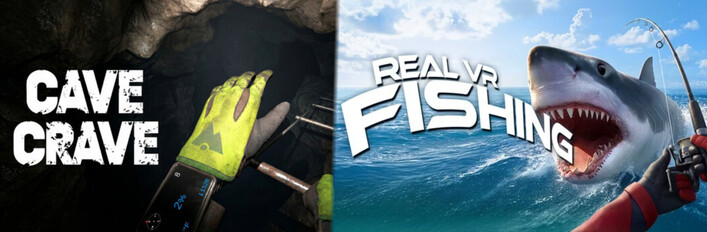 Cave Crave VR x Real VR Fishing