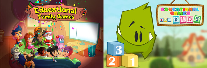 Educational Games Duo — Solo & Local Play