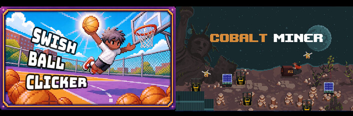🏀 Swish Ball Clicker + Cobalt Miner 🦺
