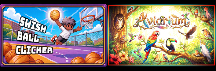 🏀 Swish Ball Clicker + Aviarium 🦜
