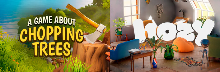 A Game About Chopping Trees x Hozy