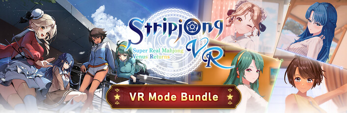 Stripjong - Super Real Mahjong Venus Returns - VR Mode Bundle