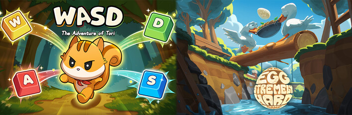 WASD : The Adventure of Tori X An Eggstremely Hard Game