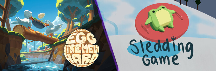 An Eggstremely Hard Game x Sledding Game