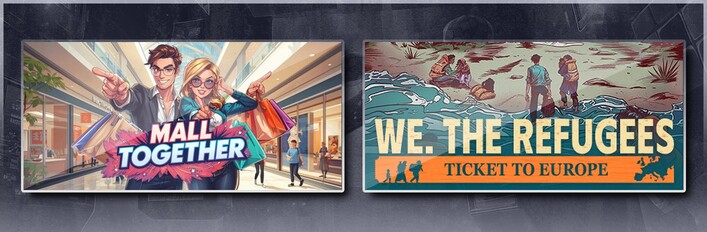 Mall Together & We. The Refugees: Ticket to Europe